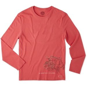 Life is Good Women's Long Sleeve Tee New with Tags